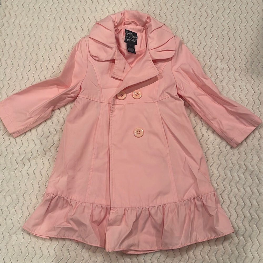 Beautiful Little girls light pink coat